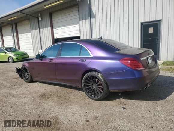 2014 Mercedes-Benz S 550 z VIN WDDUG8CB1EA067173, wystawiony jako Copart lot #51156145 z przebiegiem 180 614 mil mil oraz Szkoda całkowita • Salvage title. Historia ofert i sprzedaży dostępna na DreamBid. Obrazek 2.