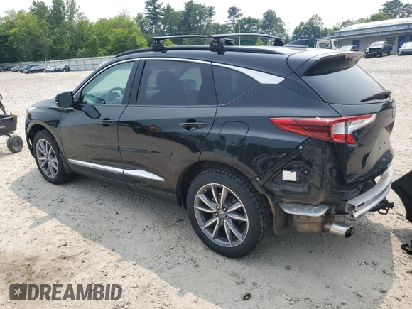 2020 Acura RDX Technology with VIN 5J8TC2H57LL006740, listed as a Copart auction lot 59272975 with 62,788 mi miles and Salvage title. Bid and sale history available at DreamBid. Image 2.