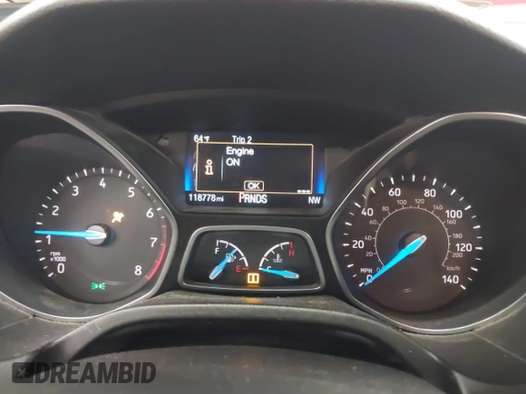2015 Ford Focus Titanium с VIN 1FADP3N20FL220681, выставлен на аукционе IAAI как лот 42147480 с пробегом 118 778 миль миль и . История ставок и продаж доступна на DreamBid. Изображение 7.