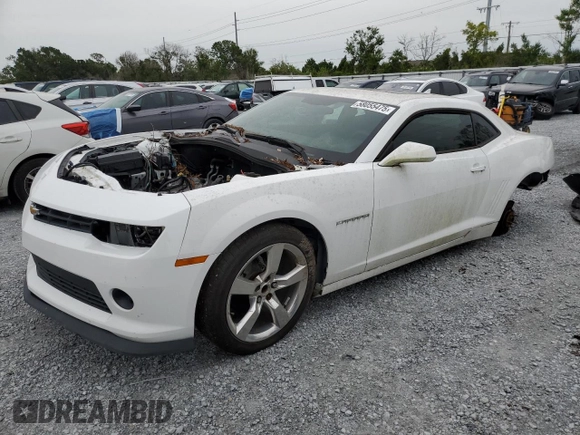 2015 Chevrolet Camaro SS z VIN 2G1FJ1EWXF9138422, wystawiony jako Copart lot #58055475 z przebiegiem Nie podano mil oraz Szkoda całkowita • Salvage title. Historia ofert i sprzedaży dostępna na DreamBid. Obrazek 1.