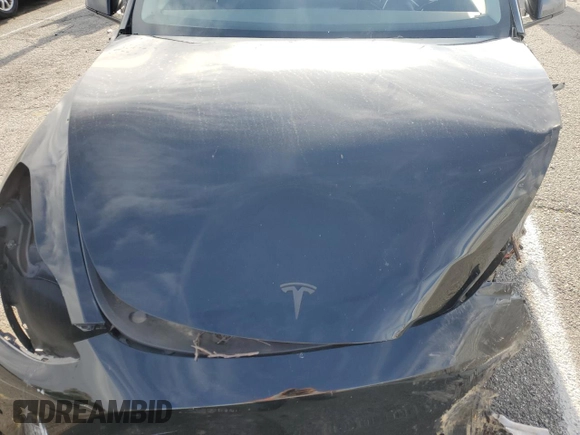2022 Tesla Model Y Performance with VIN 7SAYGDEF9NF455508, listed as a Copart auction lot 51517205 with Not provided miles and Salvage title. Bid and sale history available at DreamBid. Image 12.