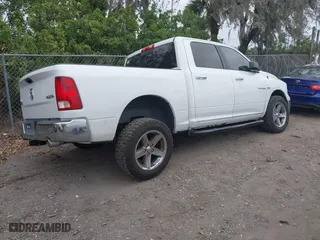 2010 Dodge Ram 1500 SLT with VIN 1D7RV1CT2AS260948, listed as a IAAI auction lot 41587750 with 193,505 mi miles. Bid and sale history available at carsss.com. Image 4.