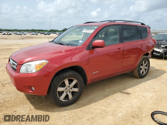 2008 Toyota RAV4 Limited with VIN JTMZK31V985016421, listed as a Copart auction lot 54655025 with 90,247 mi miles and Salvage title. Bid and sale history available at DreamBid. Image 1.