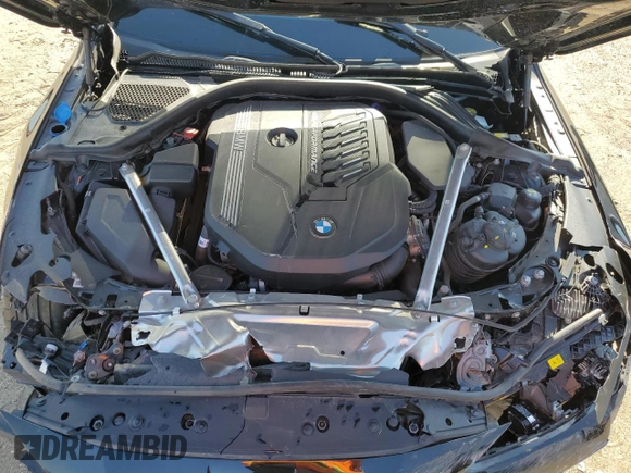 2022 BMW 4 Series M440i xDrive with VIN WBA13AW05NFL96789, listed as a Copart auction lot 50413865 with 24,112 mi miles and Salvage title. Bid and sale history available at DreamBid. Image 11.