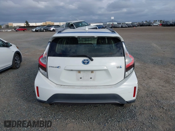 2018 Toyota Prius One with VIN JTDKDTB39J1599675, listed as a IAAI auction lot 42041921 with 64,586 mi miles and . Bid and sale history available at DreamBid. Image 16.