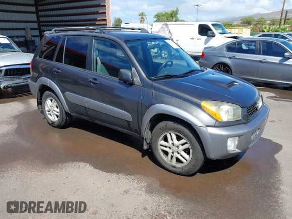 2003 Toyota RAV4 with VIN JTEGH20V130096493, listed as a IAAI auction lot 41743294 with 219,031 mi miles. Bid and sale history available at carsss.com. Image 1.