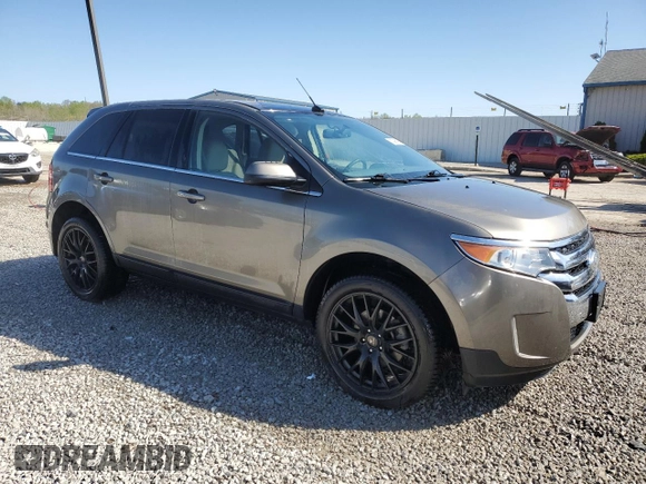 2013 Ford Edge Limited with VIN 2FMDK3KC4DBE02723, listed as a Copart auction lot 52996895 with 46,633 mi miles and Salvage Title. Bid and sale history available at DreamBid. Image 4.