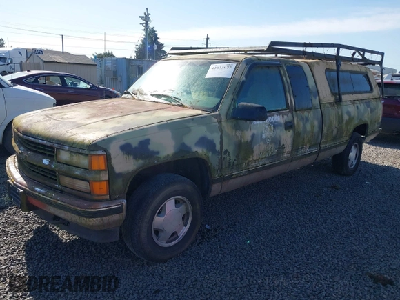 1997 Chevrolet Silverado 1500 with VIN 1GCEK19R1VE268315, listed as a IAAI auction lot 42033977 with 183,787 mi miles and . Bid and sale history available at DreamBid. Image 2.