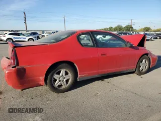 2005 Chevrolet Monte Carlo LS with VIN 2G1WW12E359177221, listed as a Copart auction lot 74957124 with 136,845 mi miles and Salvage Title. Bid and sale history available at carsss.com. Image 3.