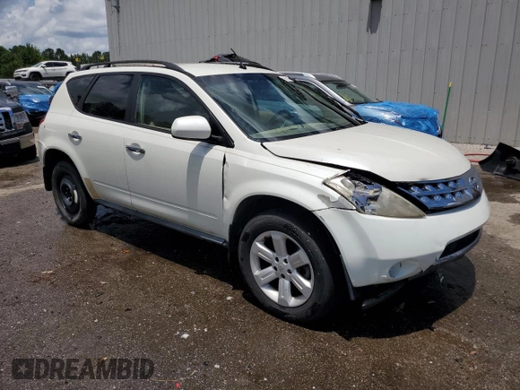 2007 Nissan Murano S with VIN JN8AZ08W47W602687, listed as a Copart auction lot 63766954 with 241,212 mi miles and Salvage Title. Bid and sale history available at carsss.com. Image 4.