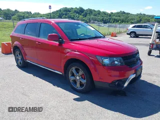 2016 Dodge Journey Crossroad z VIN 3C4PDCGBXGT107257, wystawiony jako IAAI lot #39796206 z przebiegiem 407 179 mil mil oraz . Historia ofert i sprzedaży dostępna na DreamBid. Obrazek 1.