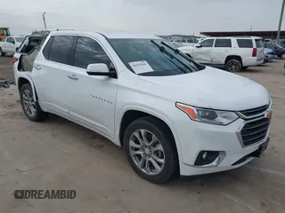 2019 Chevrolet Traverse Premier with VIN 1GNERKKW3KJ165652, listed as a IAAI auction lot 41547941 with 84,713 mi miles. Bid and sale history available at carsss.com. Image 1.