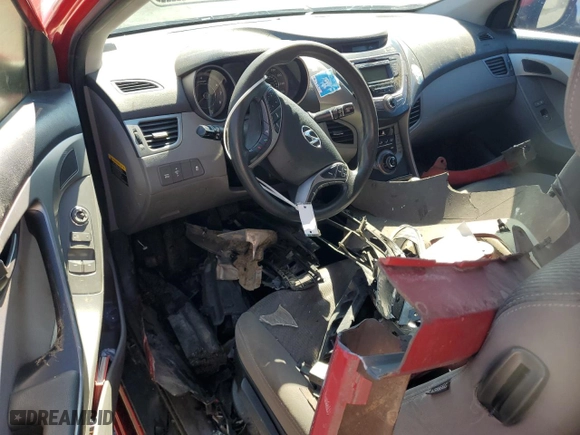 2013 Hyundai Elantra Coupe GS with VIN KMHDH6AE4DU016803, listed as a Copart auction lot 45685075 with 177,543 mi miles and Salvage Title. Bid and sale history available at carsss.com. Image 8.