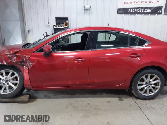 2014 Mazda 6 i Sport with VIN JM1GJ1U61E1142908, listed as a IAAI auction lot 41916081 with 147,770 mi miles and . Bid and sale history available at carsss.com. Image 15.