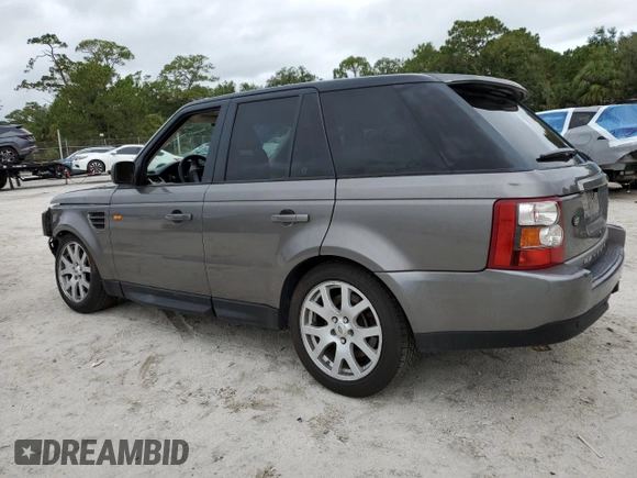 2008 Land Rover Range Rover Sport HSE с VIN SALSK25458A125939, выставлен на аукционе Copart как лот 59416805 с пробегом Не указан миль и Списание • Salvage title. История ставок и продаж доступна на DreamBid. Изображение 2.