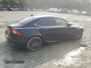 2016 Lexus IS 350 with VIN JTHCE1D2XG5010837, listed as a Copart auction lot 58997715 with 89,345 mi miles and Salvage title. Bid and sale history available at DreamBid. Image 3.