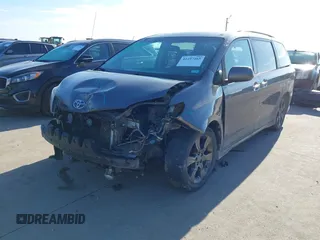 2014 Toyota Sienna SE with VIN 5TDXK3DC7ES482954, listed as a IAAI auction lot 41197465 with 160,107 mi miles and . Bid and sale history available at DreamBid. Image 18.