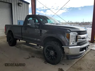 2019 Ford Super Duty F-250 SRW XL with VIN 1FTBF2B68KEC64836, listed as a Copart auction lot 88289815 with 57,193 mi miles and Salvage Title. Bid and sale history available at carsss.com. Image 4.