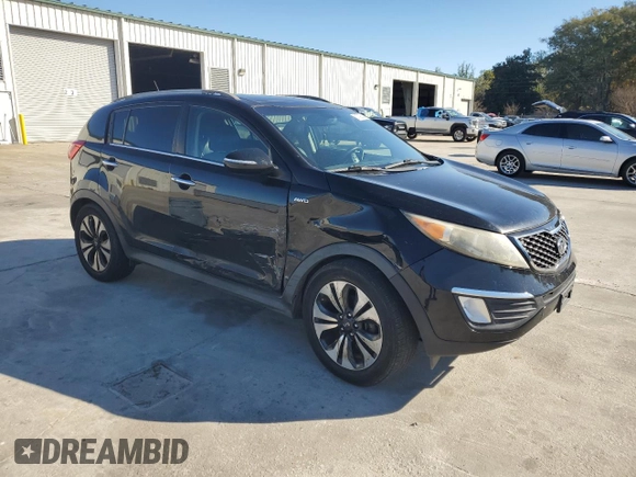 2011 Kia Sportage SX with VIN KNDPCCA61B7149294, listed as a Copart auction lot 81739024 with 188,587 mi miles and Clean Title. Bid and sale history available at carsss.com. Image 4.