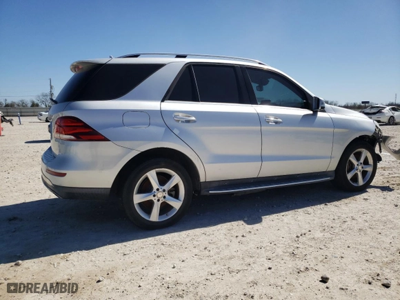 2016 Mercedes-Benz GLE with VIN 4JGDA5JB6GA669207, listed as a Copart auction lot 48022785 with NaN miles and Clean Title. Bid and sale history available at carsss.com. Image 3.