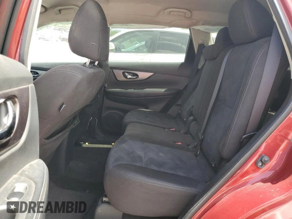 2015 Nissan Rogue SV with VIN KNMAT2MT6FP551058, listed as a Copart auction lot 52911975 with Not Provided miles and Salvage Title. Bid and sale history available at carsss.com. Image 10.