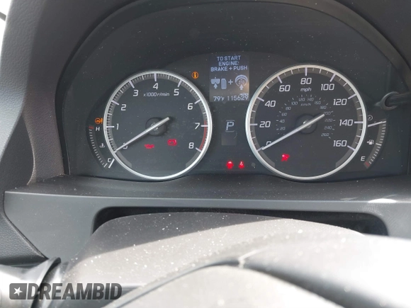 2013 Acura RDX Tech Pkg with VIN 5J8TB3H50DL018710, listed as a IAAI auction lot 41738673 with 115,629 mi miles. Bid and sale history available at carsss.com. Image 7.
