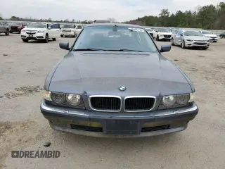 2001 BMW 7 Series 740iL with VIN WBAGH83461DP28126, listed as a Copart auction lot 48966135 with 137,814 mi miles and Clean Title. Bid and sale history available at carsss.com. Image 5.