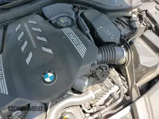 2020 BMW 5 Series M550i xDrive with VIN WBAJS7C08LCD86916, listed as a Copart auction lot 61663155 with 58,657 mi miles and Salvage title. Bid and sale history available at DreamBid. Image 15.