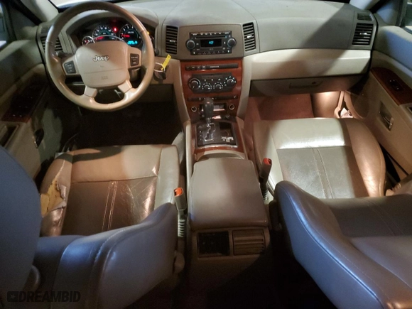 2007 Jeep Grand Cherokee Limited with VIN 1J8HR58P47C648997, listed as a Copart auction lot 85157514 with 118,366 mi miles and Salvage Title. Bid and sale history available at carsss.com. Image 8.