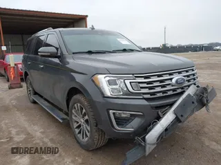 2018 Ford Expedition Limited with VIN 1FMJU1KT4JEA48574, listed as a IAAI auction lot 41588696 with 182,845 mi miles. Bid and sale history available at carsss.com. Image 1.