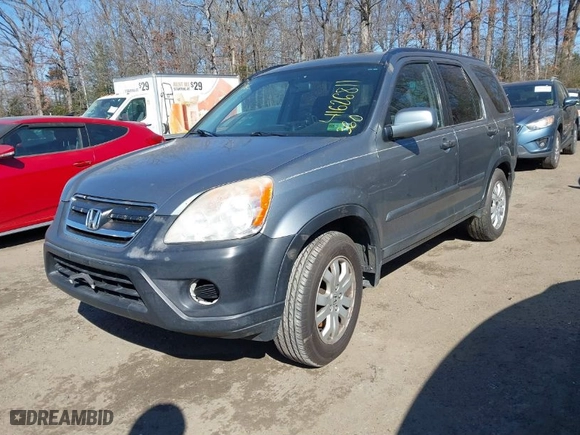 2006 Honda CR-V EX with VIN SHSRD78856U422914, listed as a IAAI auction lot 41626811 with 150,765 mi miles. Bid and sale history available at carsss.com. Image 2.