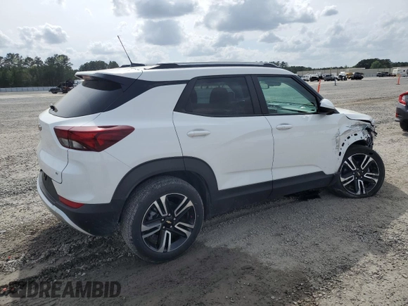 2023 Chevrolet TrailBlazer LT with VIN KL79MPSL1PB117853, listed as a Copart auction lot 51922405 with 43,253 mi miles and Salvage Title. Bid and sale history available at DreamBid. Image 3.