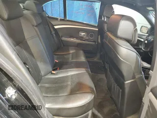 2007 BMW 7 Series 750i with VIN WBAHL83527DT89112, listed as a Copart auction lot 52806635 with 174,758 mi miles and Salvage title. Bid and sale history available at DreamBid. Image 10.