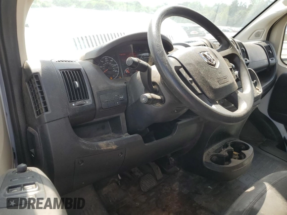 2021 Ram ProMaster Cargo with VIN 3C6LRVBG0ME578176, listed as a Copart auction lot 67926134 with 92,959 mi miles and Salvage Title. Bid and sale history available at carsss.com. Image 8.