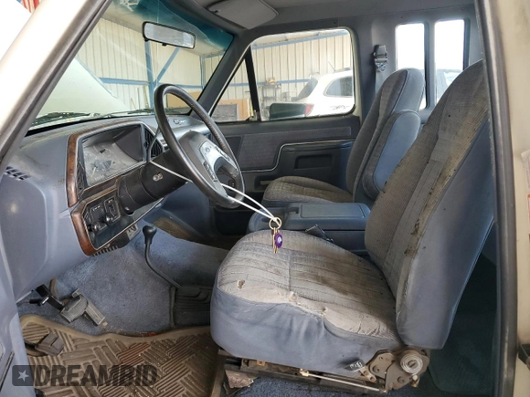 1991 Ford F-150 with VIN 1FTEX14H6MKA73830, listed as a Copart auction lot 62675445 with 87,771 mi miles and Clean title. Bid and sale history available at DreamBid. Image 7.