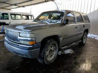 2002 Chevrolet Tahoe LT with VIN 1GNEK13Z62R178338, listed as a Copart auction lot 88915375 with 201,976 mi miles and Salvage Title. Bid and sale history available at carsss.com. Image 1.