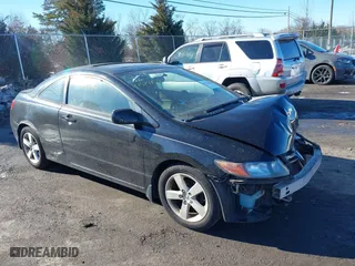 2008 Honda Civic Cpe EX-L with VIN 2HGFG12908H580575, listed as a IAAI auction lot 41579794 with 198,065 mi miles. Bid and sale history available at carsss.com. Image 1.