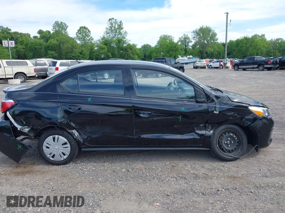 2024 Mitsubishi Mirage ES with VIN ML32FUFJ8RHF09286, listed as a IAAI auction lot 42293974 with 10,939 mi miles and . Bid and sale history available at DreamBid. Image 13.