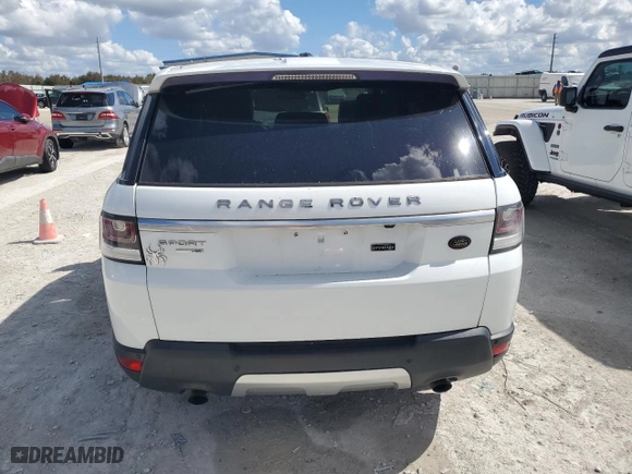 2014 Land Rover Range Rover Sport HSE with VIN SALWR2VF3EA305981, listed as a Copart auction lot 78037734 with 0 mi miles and Salvage Title. Bid and sale history available at carsss.com. Image 6.