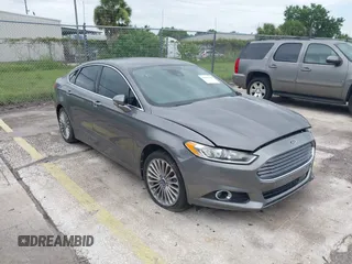 2013 Ford Fusion Titanium with VIN 3FA6P0K94DR192780, listed as a IAAI auction lot 42631746 with 88,994 mi miles and . Bid and sale history available at DreamBid. Image 1.