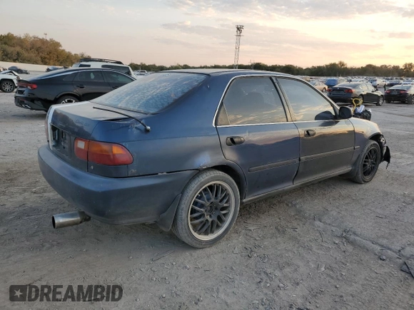 1992 Honda Civic z VIN 1HGEG865XNL024865, wystawiony jako Copart lot #74960694 z przebiegiem 286 953 mil mil oraz Szkoda całkowita • Salvage title. Historia ofert i sprzedaży dostępna na DreamBid. Obrazek 3.
