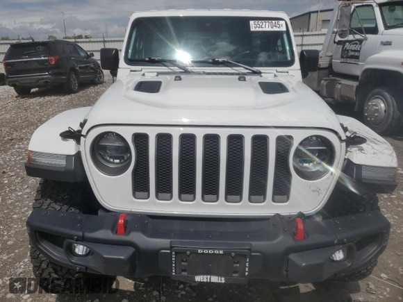 2019 Jeep Wrangler Unlimited Rubicon с VIN 1C4HJXFN5KW514387, выставлен на аукционе Copart как лот 55277045 с пробегом 62 068 миль миль и Списание • Salvage title. История ставок и продаж доступна на DreamBid. Изображение 5.