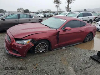 2015 Ford Mustang EcoBoost with VIN 1FA6P8TH8F5315233, listed as a Copart auction lot 85375574 with 132,259 mi miles and Salvage Title. Bid and sale history available at carsss.com. Image 1.