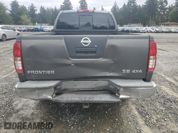 2006 Nissan Frontier SE with VIN 1N6AD06W76C415051, listed as a Copart auction lot 57486555 with 162,012 mi miles and Salvage title. Bid and sale history available at DreamBid. Image 6.