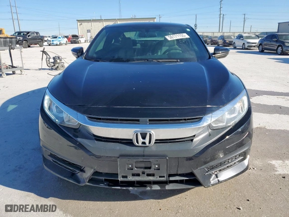 2018 Honda Civic Coupe LX with VIN 2HGFC4B51JH301473, listed as a Copart auction lot 50171155 with 57,028 mi miles and Salvage Title. Bid and sale history available at carsss.com. Image 5.