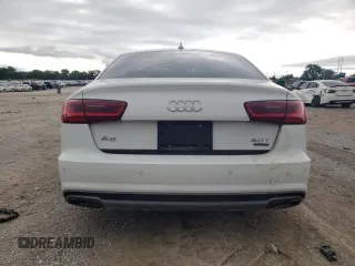2016 Audi A6 Premium Plus with VIN WAUGFAFC1GN019459, listed as a Copart auction lot 58952325 with 127,025 mi miles and Clean title. Bid and sale history available at DreamBid. Image 6.