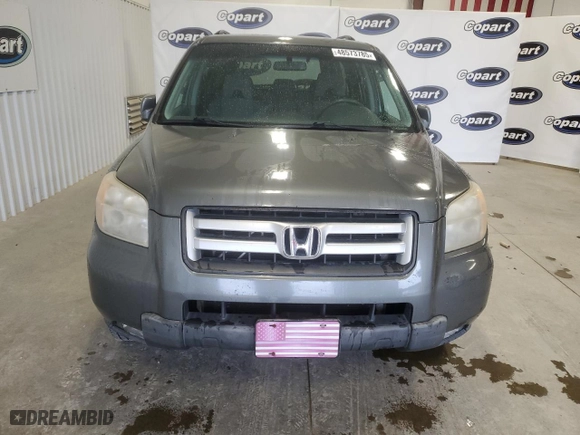 2008 Honda Pilot EX with VIN 5FNYF18468B031281, listed as a Copart auction lot 48573785 with 220,057 mi miles and Clean Title. Bid and sale history available at carsss.com. Image 5.
