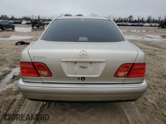 1997 Mercedes-Benz E-Class with VIN WDBJF55F2VJ031344, listed as a Copart auction lot 46499055 with 109,833 mi miles and Clean Title. Bid and sale history available at carsss.com. Image 6.