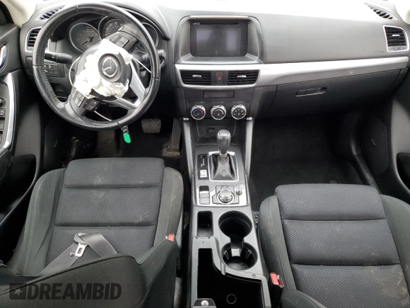2016 Mazda CX-5 Touring with VIN JM3KE2CY4G0605549, listed as a Copart auction lot 51176155 with 0 mi miles and Salvage Title. Bid and sale history available at carsss.com. Image 8.