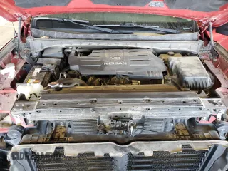 2017 Nissan Titan Platinum Reserve with VIN 1N6AA1E52HN501110, listed as a Copart auction lot 48202935 with 83,674 mi miles and Salvage title. Bid and sale history available at DreamBid. Image 11.